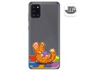 Funda Gel Transparente para Samsung Galaxy A31 diseño Leopardo Dibujos