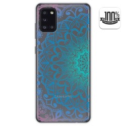Funda Gel Transparente para Samsung Galaxy A31 diseño Mandala Dibujos