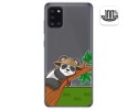 Funda Gel Transparente para Samsung Galaxy A31 diseño Panda Dibujos