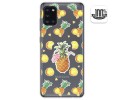 Funda Gel Transparente para Samsung Galaxy A31 diseño Piña Dibujos