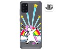 Funda Gel Transparente para Samsung Galaxy A31 diseño Unicornio Dibujos