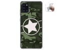 Funda Gel Tpu para Samsung Galaxy A31 diseño Camuflaje 01 Dibujos