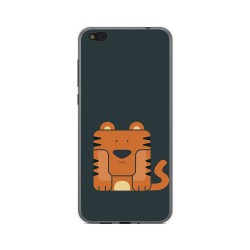 Funda Gel Tpu para Xiaomi Mi 5C Diseño Tigre Dibujos