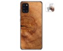 Funda Gel Tpu para Samsung Galaxy A31 diseño Madera 04 Dibujos