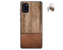 Funda Gel Tpu para Samsung Galaxy A31 diseño Madera 09 Dibujos