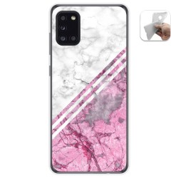 Funda Gel Tpu para Samsung Galaxy A31 diseño Mármol 03 Dibujos
