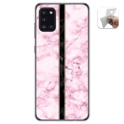 Funda Gel Tpu para Samsung Galaxy A31 diseño Mármol 04 Dibujos