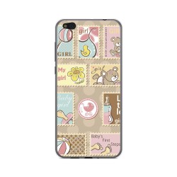 Funda Gel Tpu para Xiaomi Mi 5C Diseño Sellos Dibujos