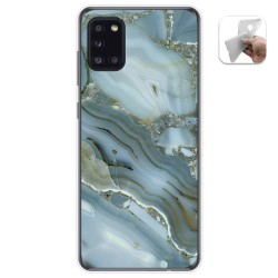 Funda Gel Tpu para Samsung Galaxy A31 diseño Mármol 09 Dibujos