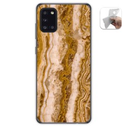 Funda Gel Tpu para Samsung Galaxy A31 diseño Mármol 10 Dibujos