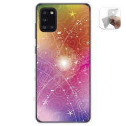 Funda Gel Tpu para Samsung Galaxy A31 diseño Abstracto Dibujos
