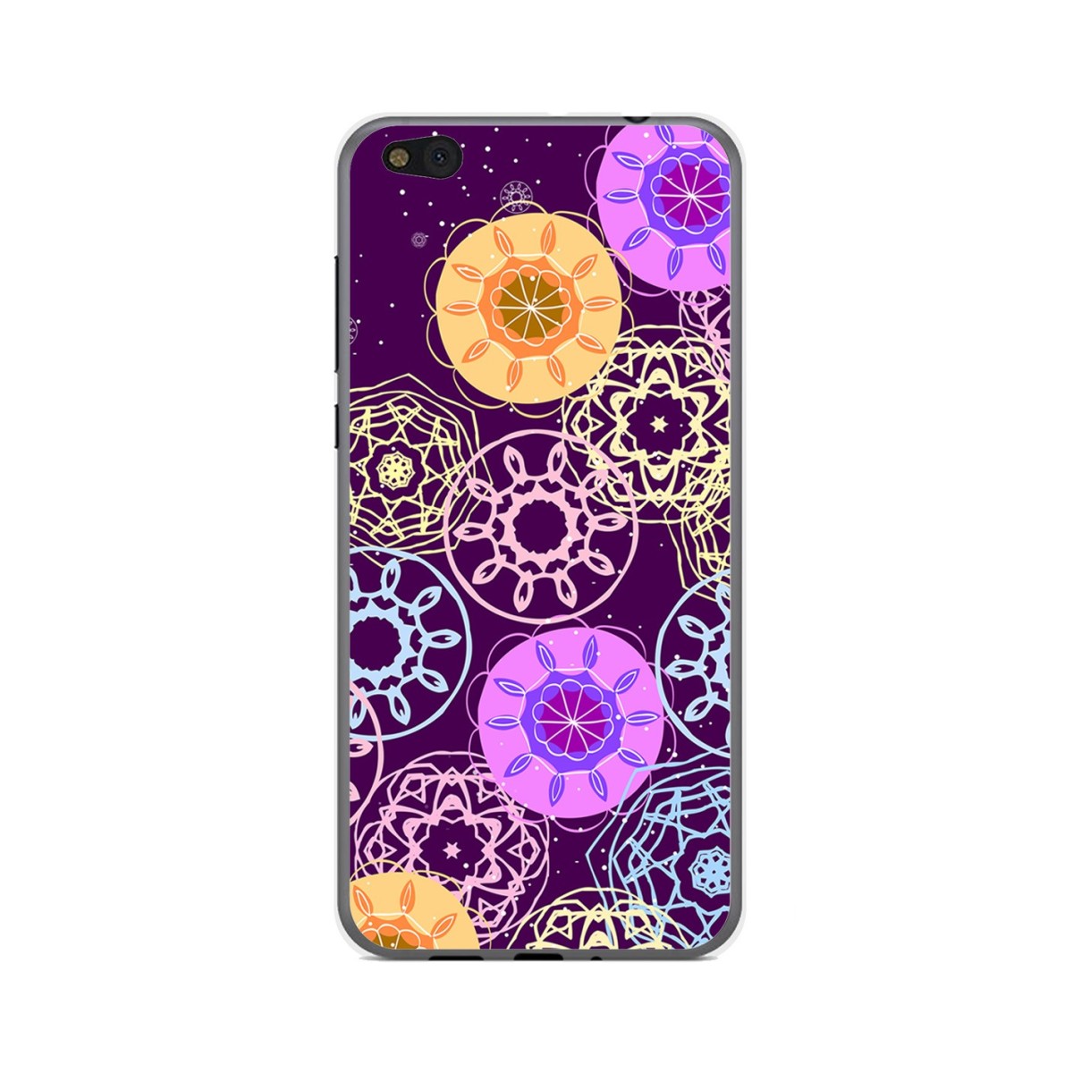 Funda Gel Tpu para Xiaomi Mi 5C Diseño Radial Dibujos