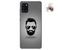 Funda Gel Tpu para Samsung Galaxy A31 diseño Barba Dibujos