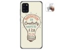 Funda Gel Tpu para Samsung Galaxy A31 diseño Creativity Dibujos