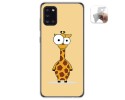 Funda Gel Tpu para Samsung Galaxy A31 diseño Jirafa Dibujos