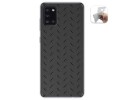 Funda Gel Tpu para Samsung Galaxy A31 diseño Metal Dibujos