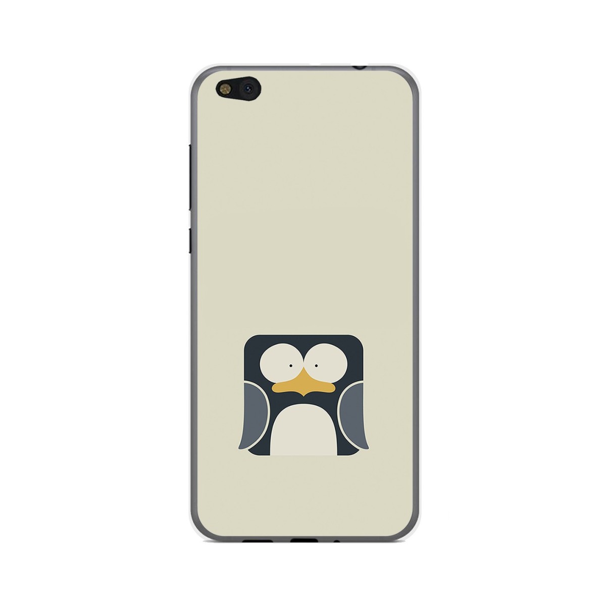 Funda Gel Tpu para Xiaomi Mi 5C Diseño Pingüino Dibujos