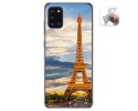Funda Gel Tpu para Samsung Galaxy A31 diseño Paris Dibujos