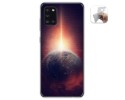 Funda Gel Tpu para Samsung Galaxy A31 diseño Tierra Dibujos