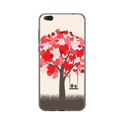 Funda Gel Tpu para Xiaomi Mi 5C Diseño Pajaritos Dibujos