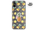 Funda Gel Transparente para Xiaomi Redmi 9A / 9AT diseño Piña Dibujos