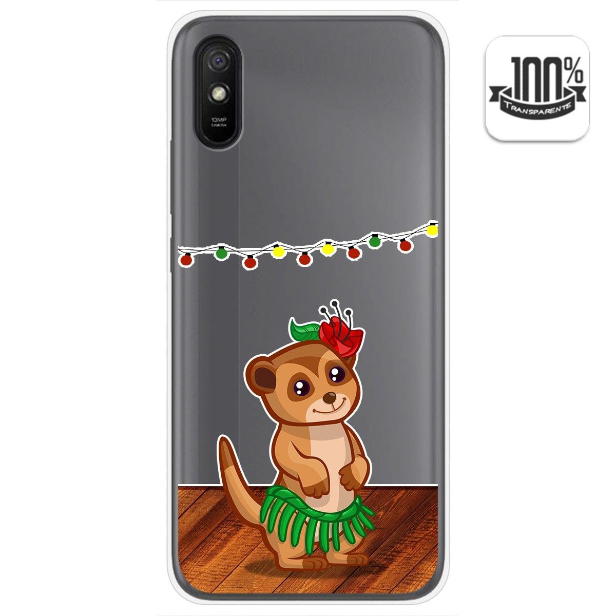 Funda Gel Transparente para Xiaomi Redmi 9A / 9AT diseño Suricata Dibujos
