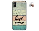 Funda Gel Tpu para Xiaomi Redmi 9A / 9AT diseño Madera 01 Dibujos