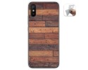 Funda Gel Tpu para Xiaomi Redmi 9A / 9AT diseño Madera 03 Dibujos