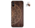 Funda Gel Tpu para Xiaomi Redmi 9A / 9AT diseño Madera 06 Dibujos