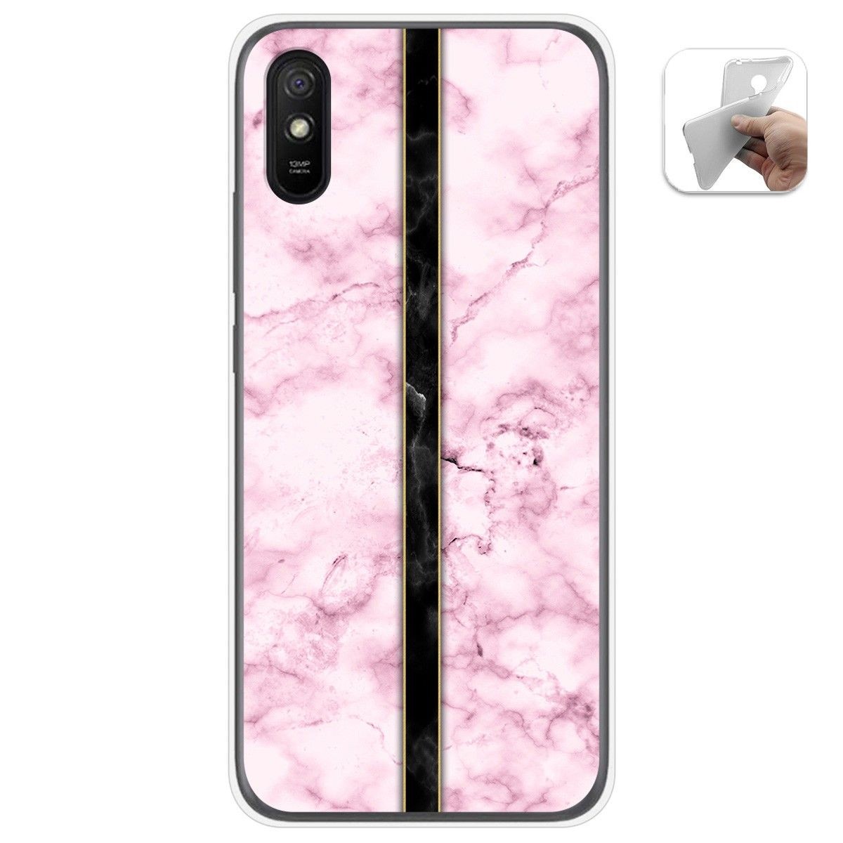 Funda Gel Tpu para Xiaomi Redmi 9A / 9AT diseño Mármol 04 Dibujos