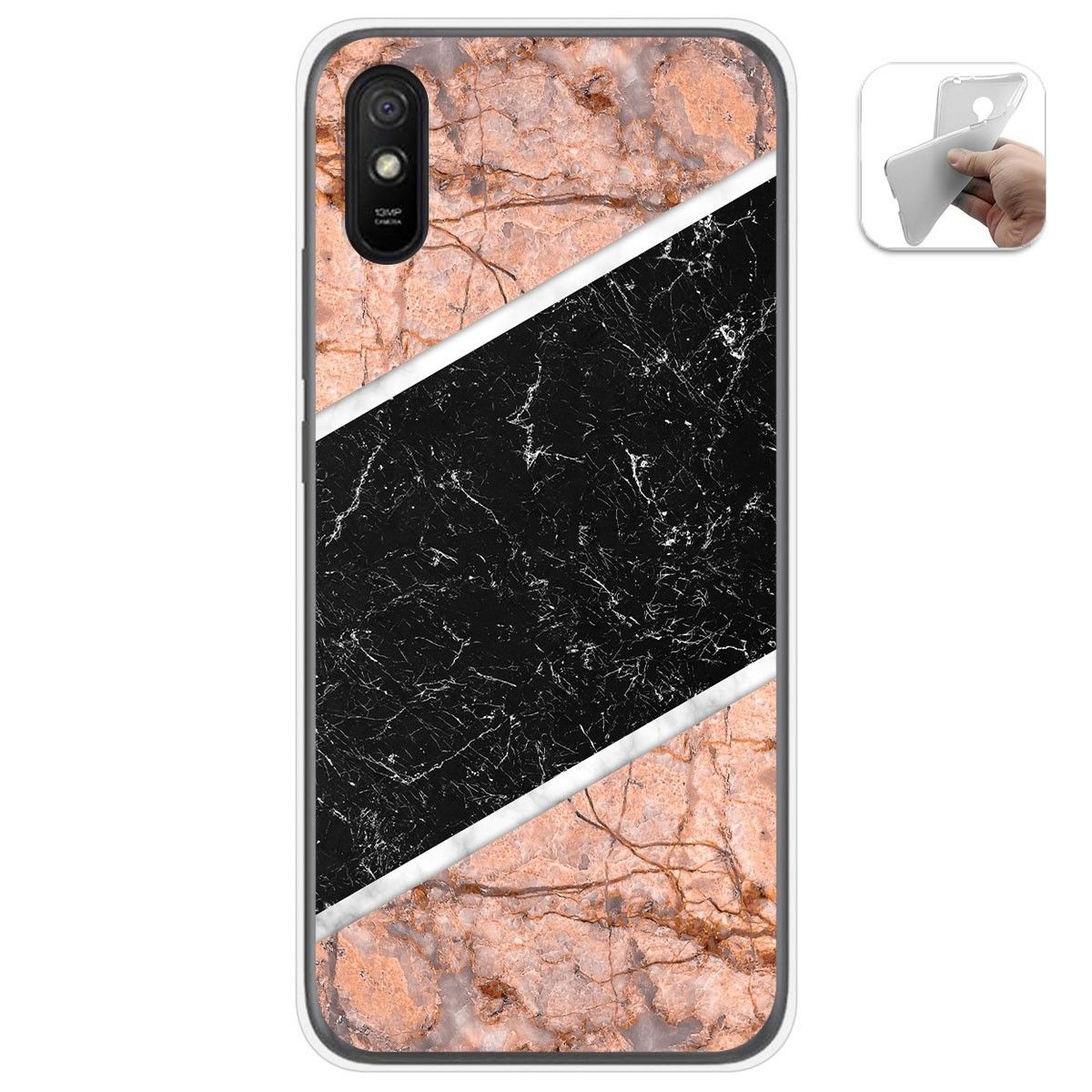 Funda Gel Tpu para Xiaomi Redmi 9A / 9AT diseño Mármol 07 Dibujos
