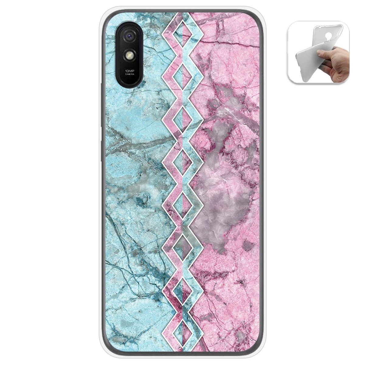 Funda Gel Tpu para Xiaomi Redmi 9A / 9AT diseño Mármol 08 Dibujos