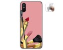 Funda Gel Tpu para Xiaomi Redmi 9A / 9AT diseño Brochas Dibujos