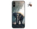 Funda Gel Tpu para Xiaomi Redmi 9A / 9AT diseño Elefante Dibujos