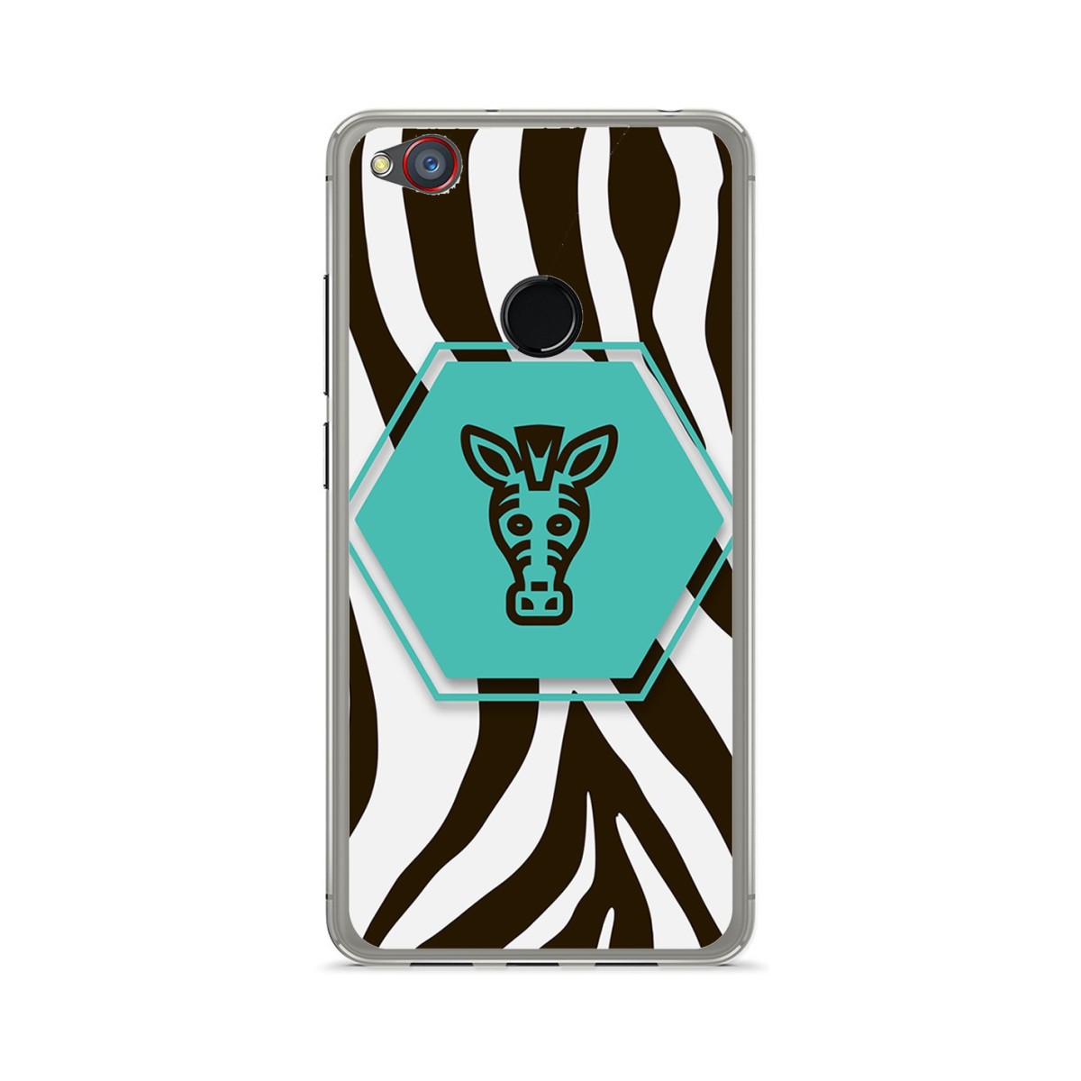 Funda Gel Tpu para Zte Nubia Z11 Mini Diseño Cebra Dibujos