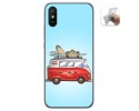 Funda Gel Tpu para Xiaomi Redmi 9A / 9AT diseño Furgoneta Dibujos