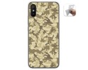 Funda Gel Tpu para Xiaomi Redmi 9A / 9AT diseño Sand Camuflaje Dibujos