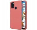 Funda Silicona Líquida Ultra Suave para Samsung Galaxy A21s color Rosa