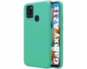 Funda Silicona Líquida Ultra Suave para Samsung Galaxy A21s color Verde