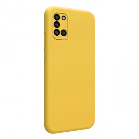 Funda Silicona Líquida Ultra Suave para Samsung Galaxy A31 color Amarilla