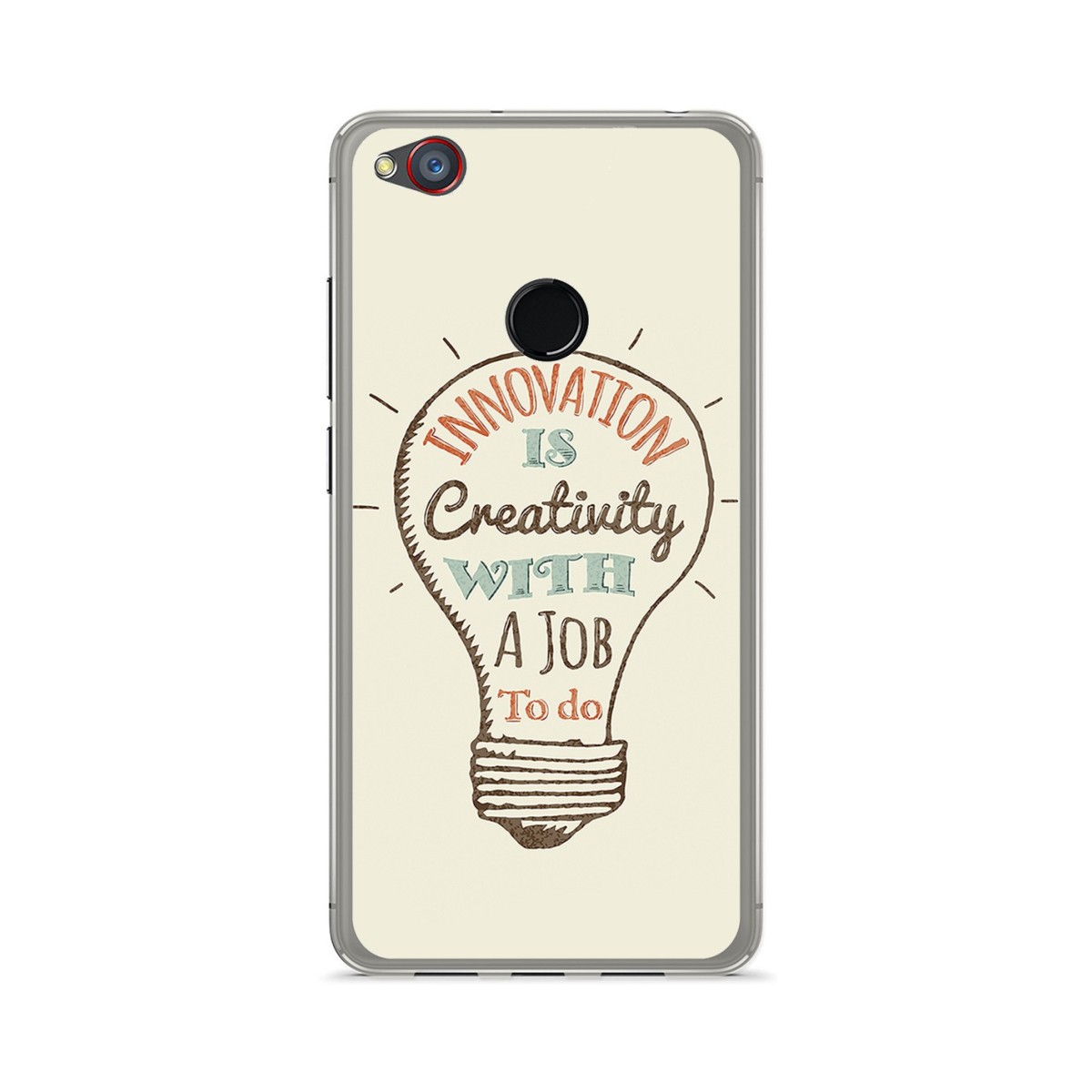 Funda Gel Tpu para Zte Nubia Z11 Mini Diseño Creativity Dibujos