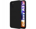 Funda Silicona Líquida Ultra Suave para Samsung Galaxy A31 color Negra