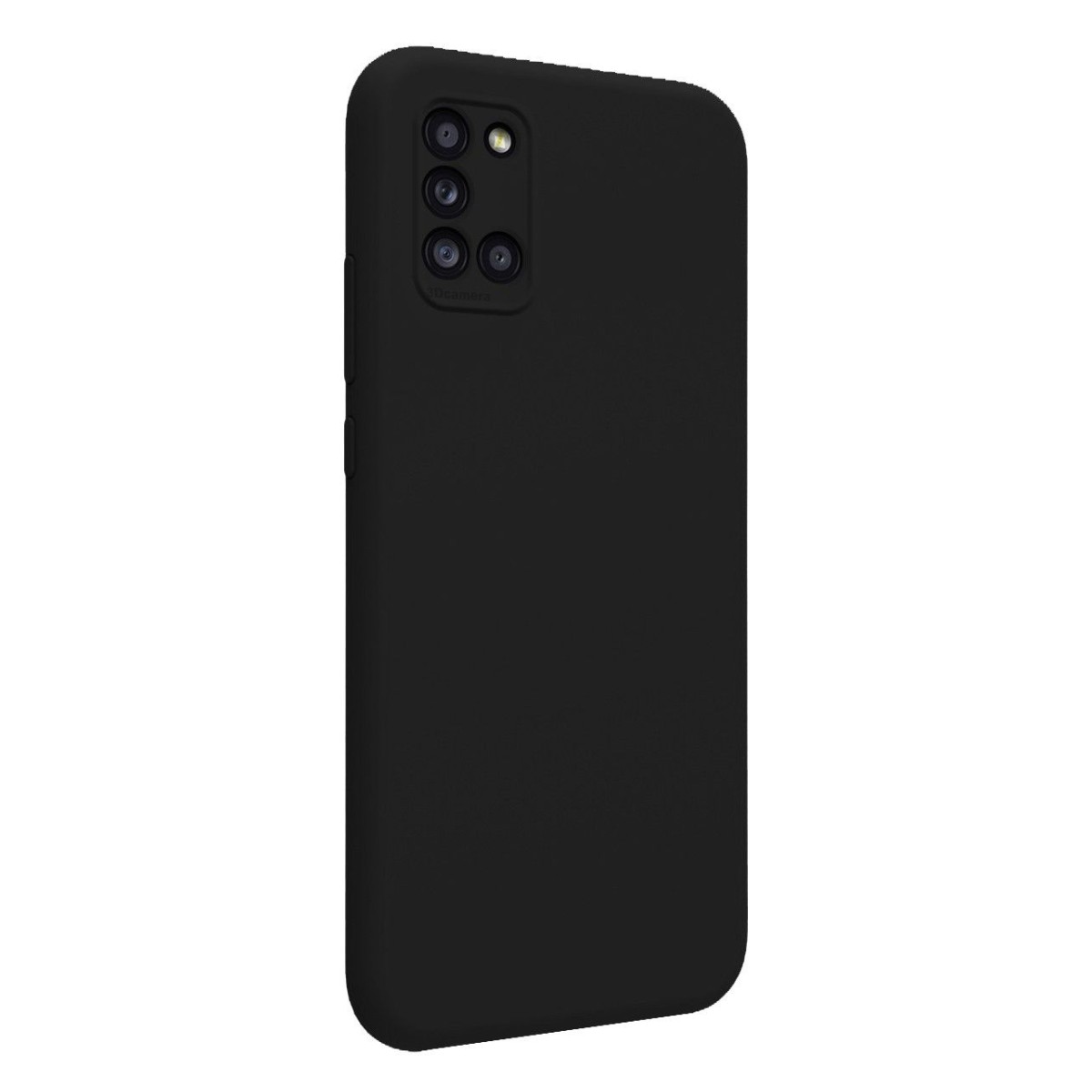 Funda Silicona Líquida Ultra Suave para Samsung Galaxy A31 color Negra