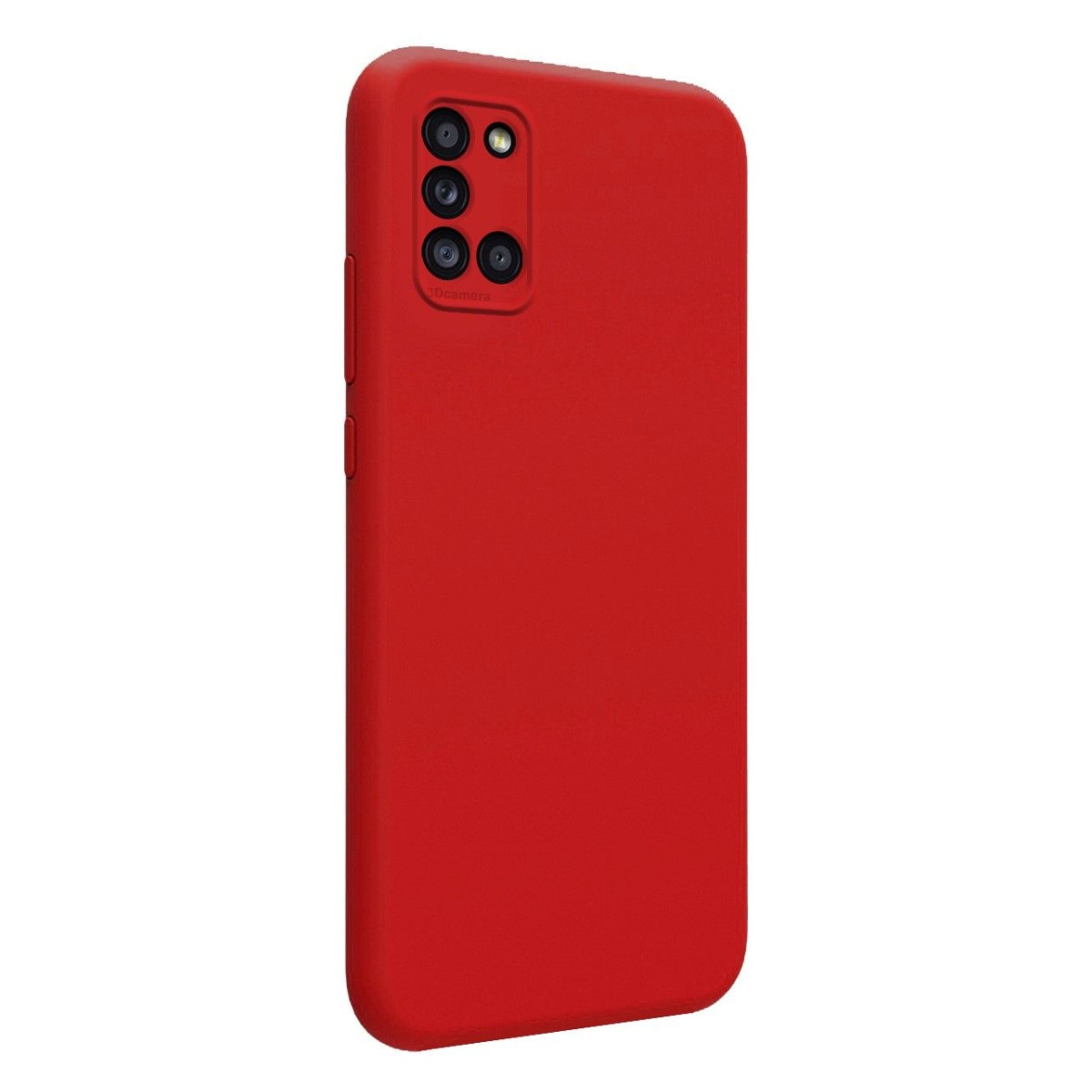Funda Silicona Líquida Ultra Suave para Samsung Galaxy A31 color Roja