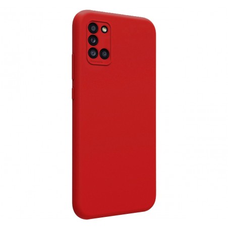 Funda Silicona Líquida Ultra Suave para Samsung Galaxy A31 color Roja