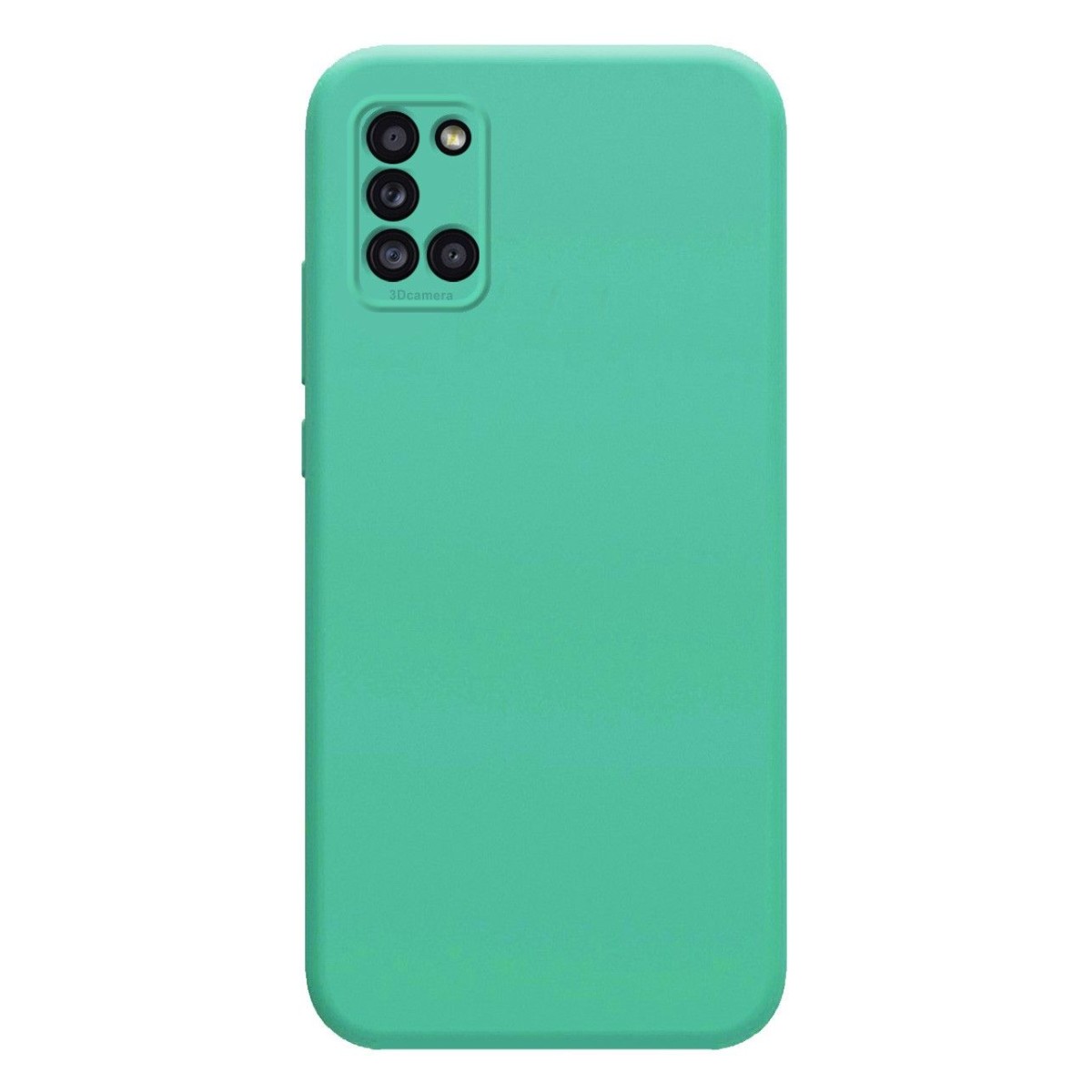 Funda Silicona Líquida Ultra Suave para Samsung Galaxy A31 color Verde