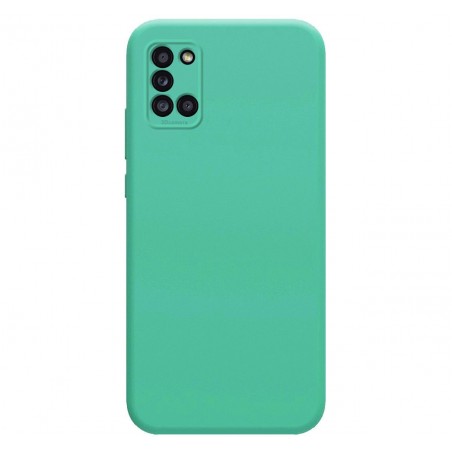 Funda Silicona Líquida Ultra Suave para Samsung Galaxy A31 color Verde