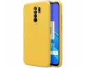 Funda Silicona Líquida Ultra Suave para Xiaomi Redmi 9 color Amarilla