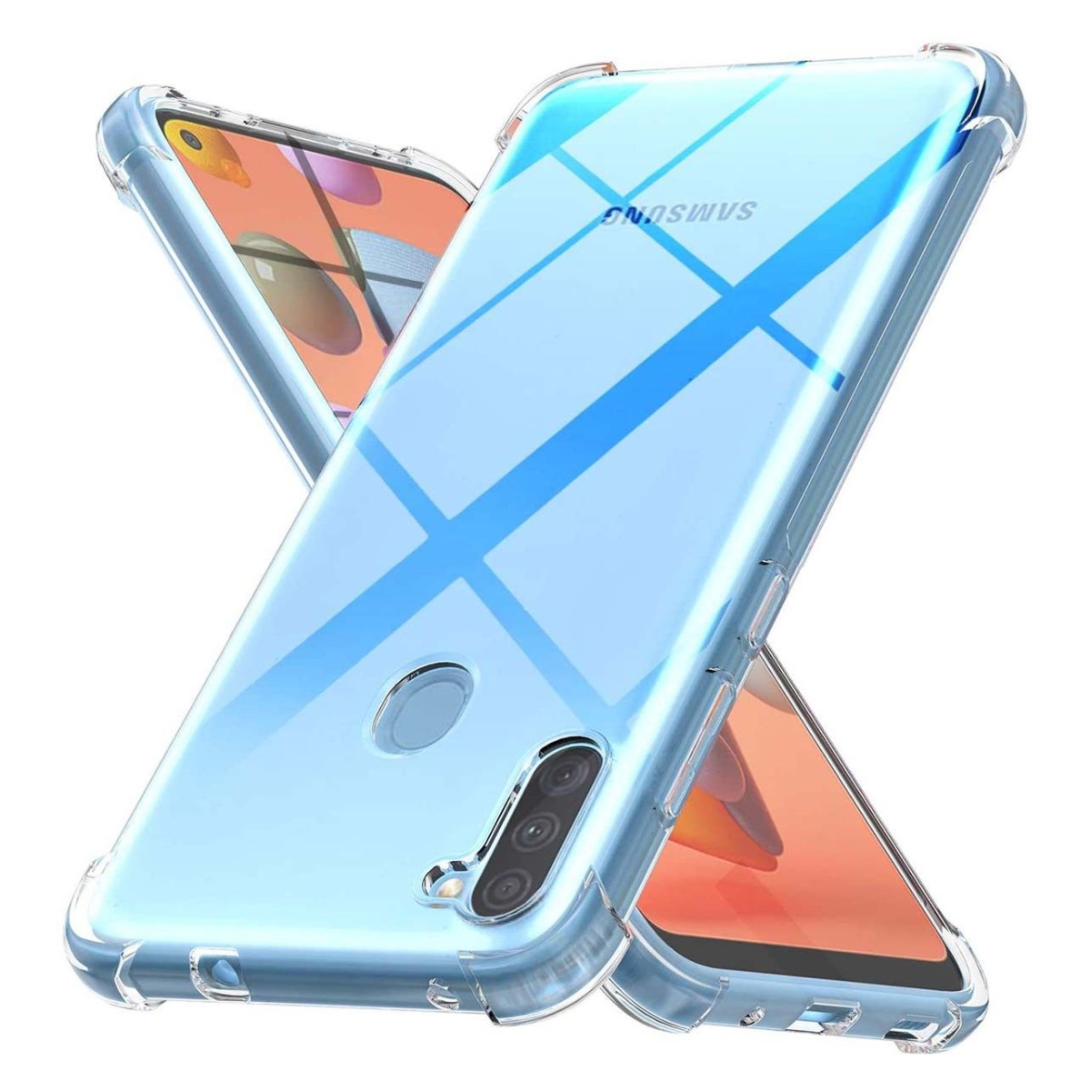 Funda Gel Tpu Anti-Shock Transparente para Samsung Galaxy A11 / M11