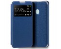 Funda Libro Soporte con Ventana para Samsung Galaxy A21s color Azul